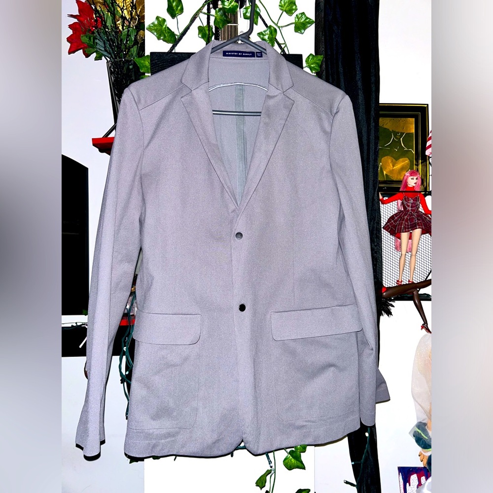 Ministry Of Supply Suit Jacket Blazer - gray/grey